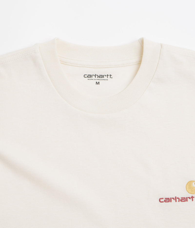 Carhartt American Script T-Shirt in Natural