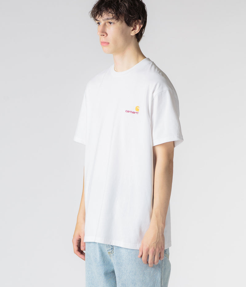 Carhartt American Script T-Shirt in White