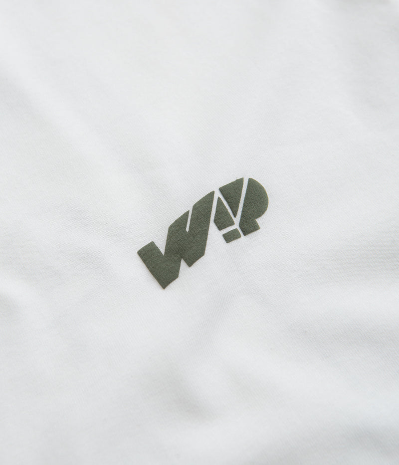 Carhartt Assemble T-Shirt in White and Smoke Green
