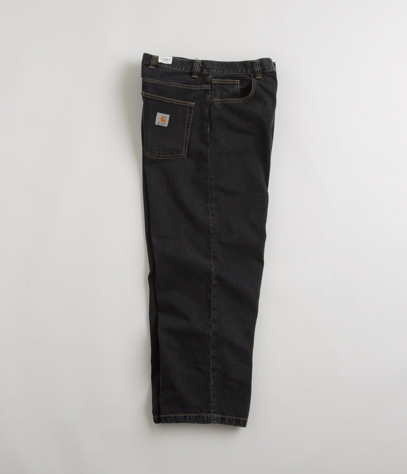 Carhartt Brandon Denim Pants in Black Stone Wash