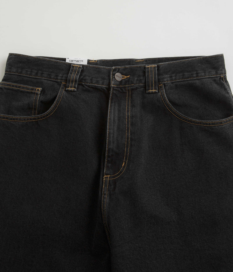 Carhartt Brandon Denim Pants in Black Stone Wash