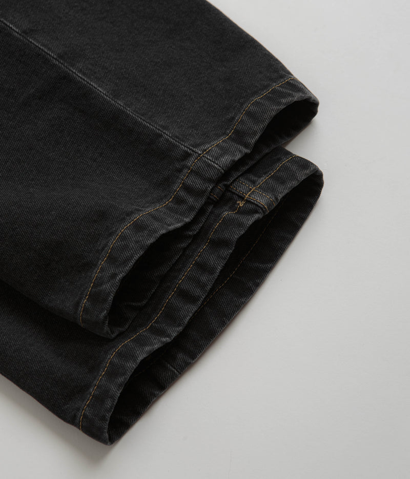 Carhartt Brandon Denim Pants in Black Stone Wash