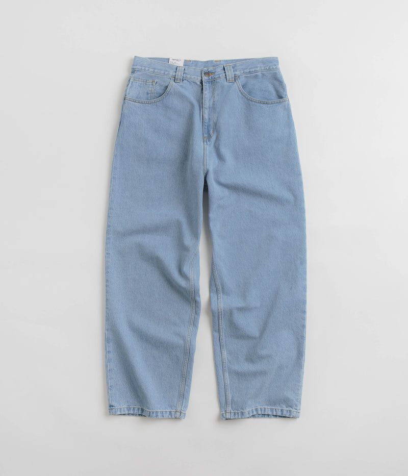 Carhartt Brandon Denim Pants in Blue Heavy Stone Bleach