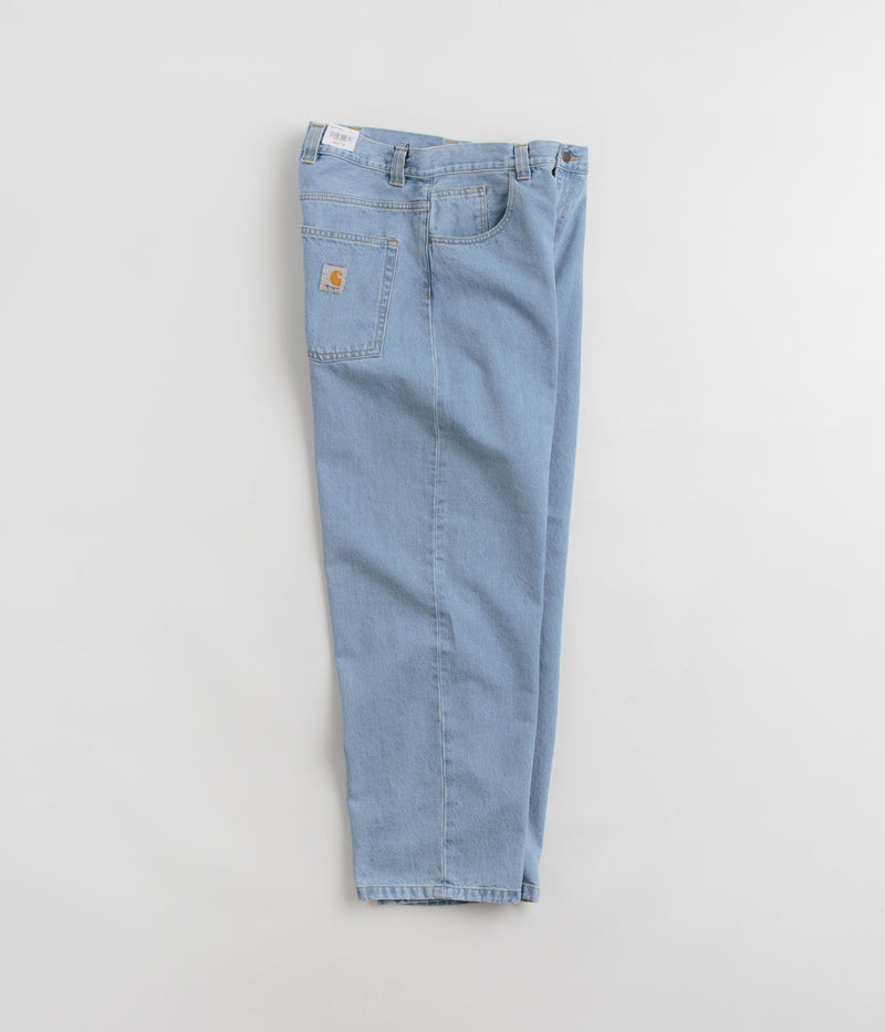 Carhartt Brandon Denim Pants in Blue Heavy Stone Bleach