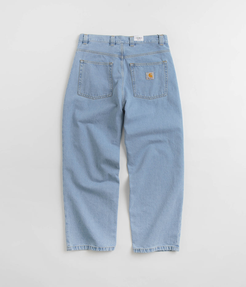 Carhartt Brandon Denim Pants in Blue Heavy Stone Bleach