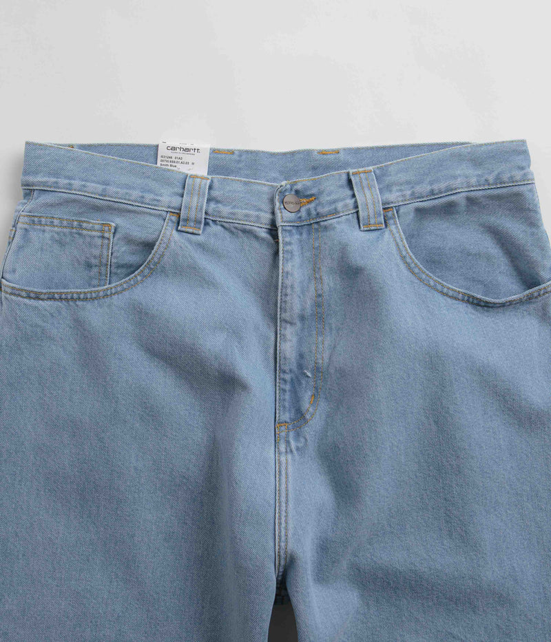 Carhartt Brandon Denim Pants in Blue Heavy Stone Bleach