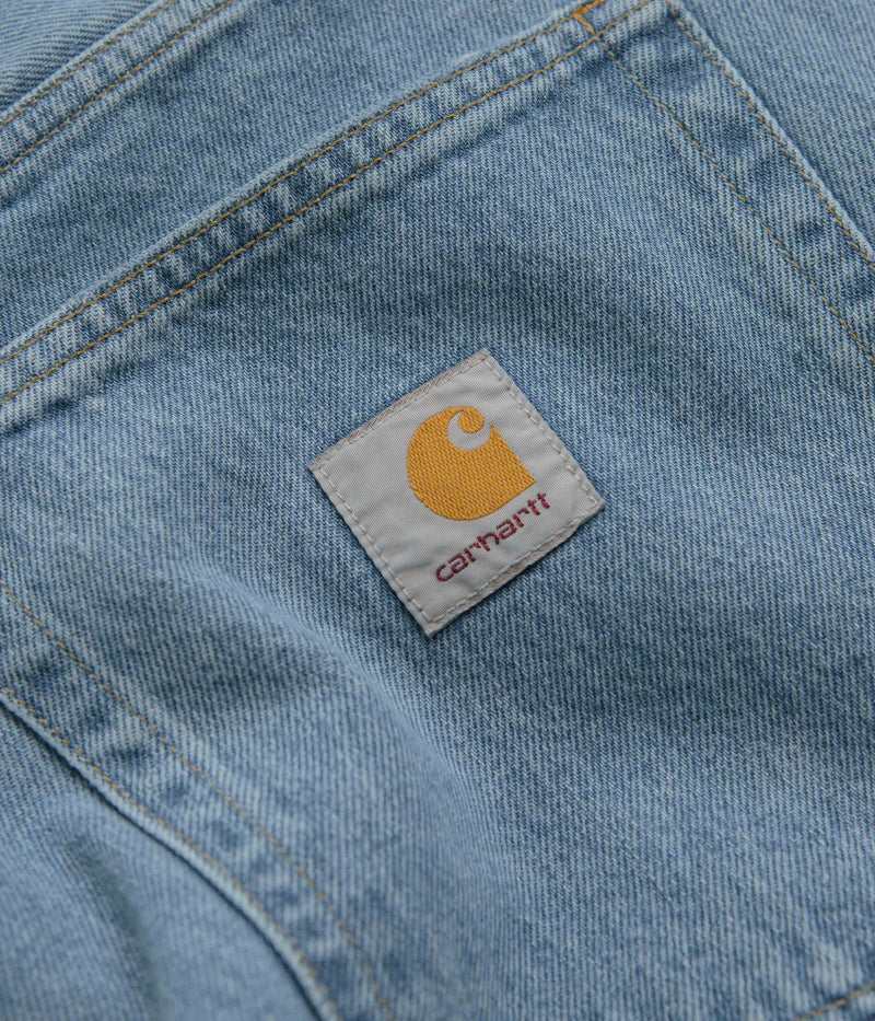 Carhartt Brandon Denim Pants in Blue Stone Bleach
