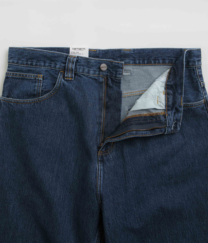 Carhartt Brandon Denim Pants in Blue Stone Wash