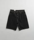 Carhartt Brandon Shorts in Black Stone Wash