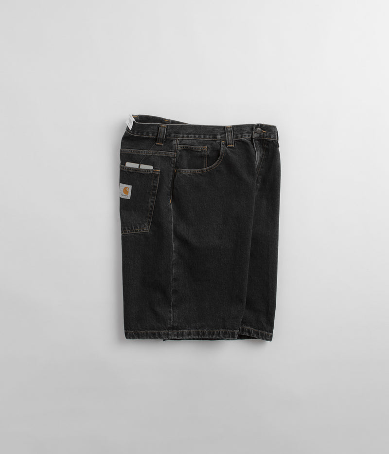Carhartt Brandon Shorts in Black Stone Wash