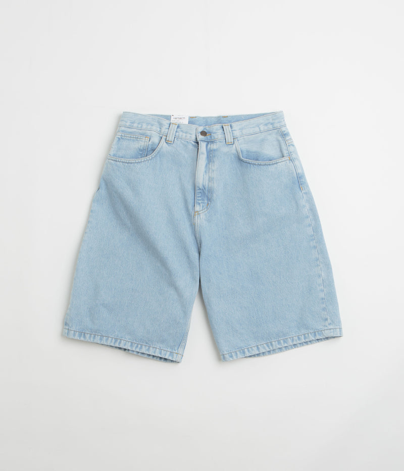 Carhartt Brandon Shorts in Blue Heavy Stone Bleach
