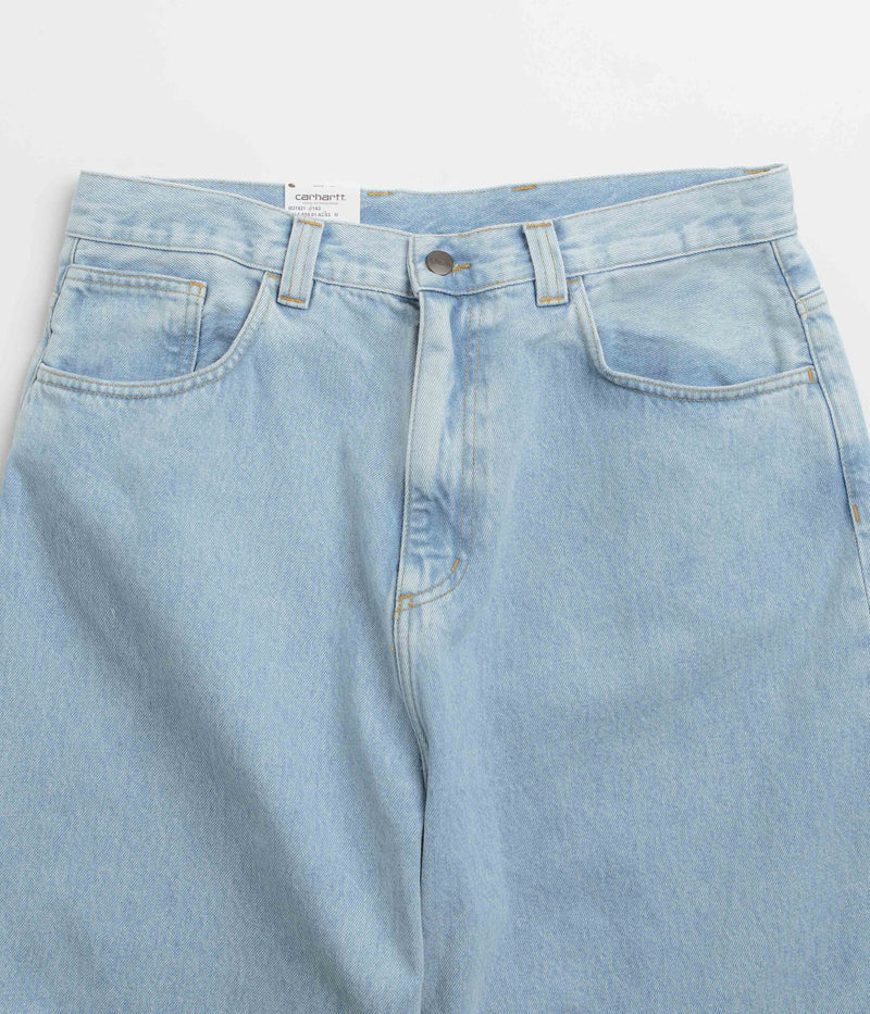 Carhartt Brandon Shorts in Blue Heavy Stone Bleach