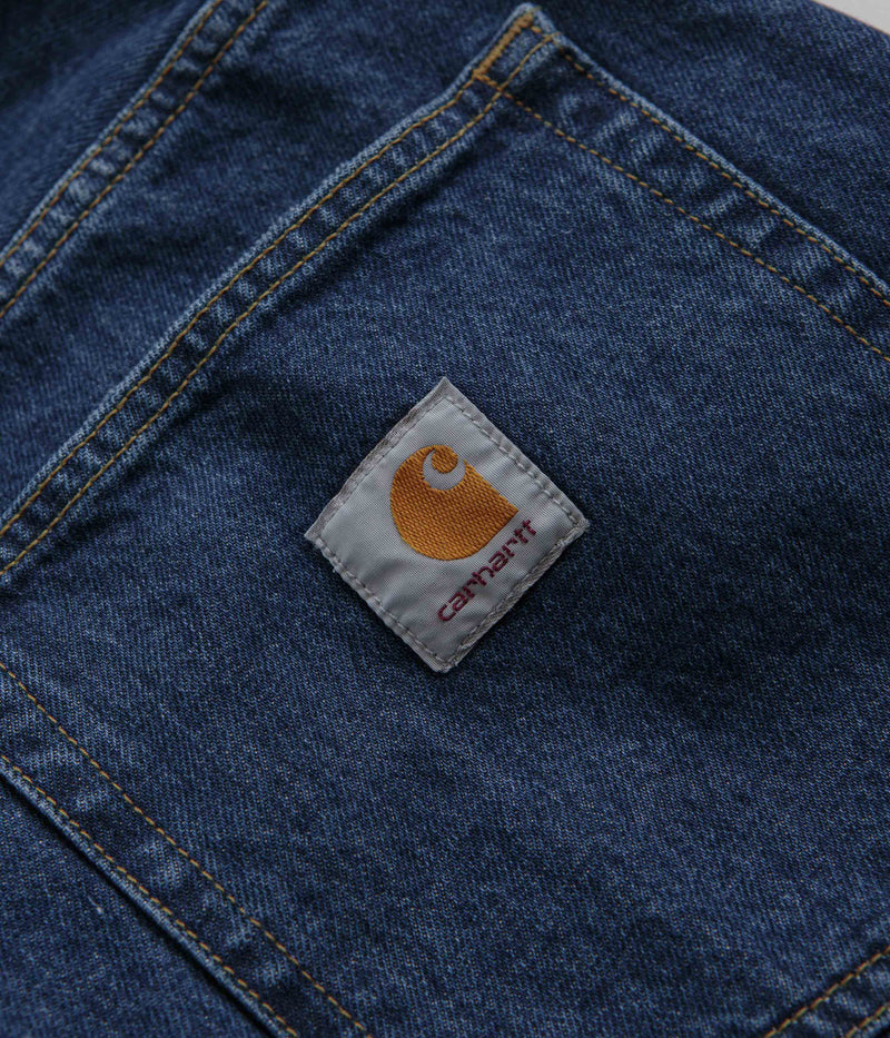 Carhartt Brandon Shorts in Blue Stone Washed