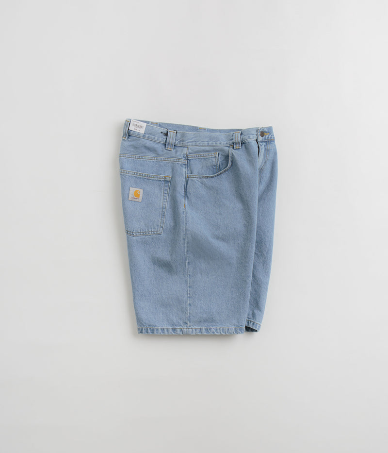Carhartt Brandon Shorts in Stone Bleached Blue