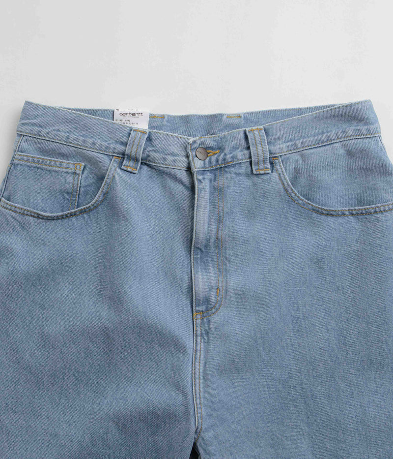 Carhartt Brandon Shorts in Stone Bleached Blue