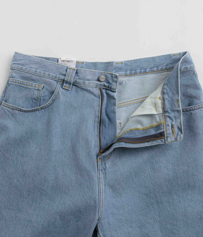 Carhartt Brandon Shorts in Stone Bleached Blue