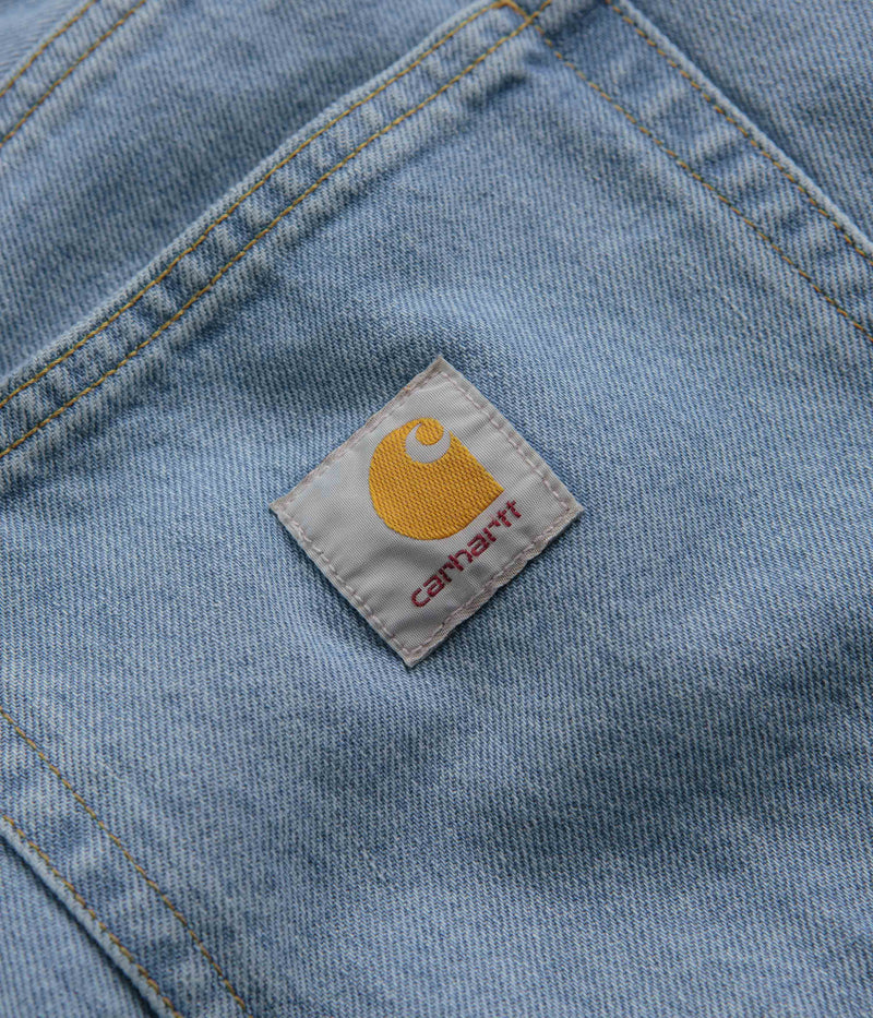 Carhartt Brandon Shorts in Stone Bleached Blue