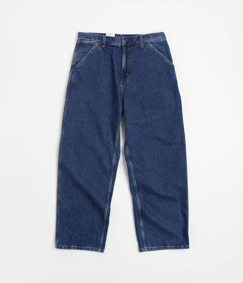 Carhartt Brandon Single Knee Pants in Blue Stone Washed