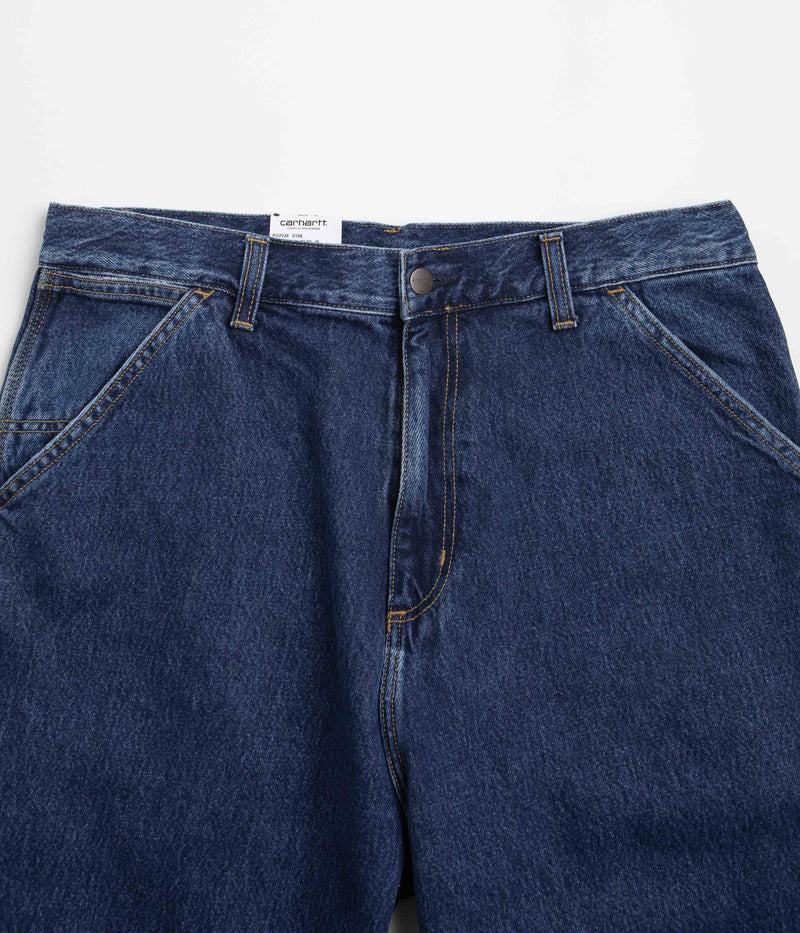 Carhartt Brandon Single Knee Pants in Blue Stone Washed