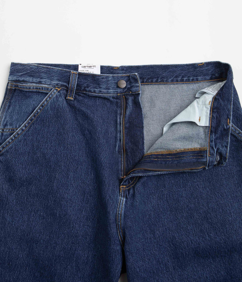 Carhartt Brandon Single Knee Pants in Blue Stone Washed