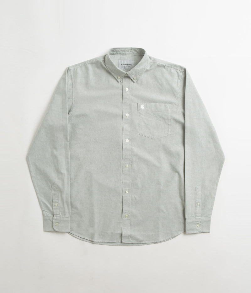 Carhartt C-Logo Shirt in Dollar Green and White