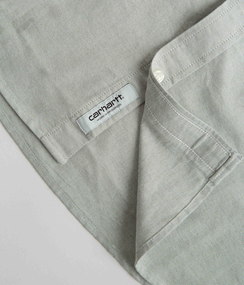 Carhartt C-Logo Shirt in Dollar Green and White