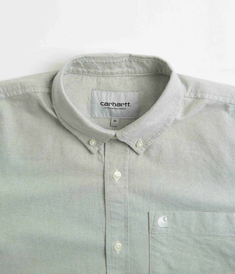 Carhartt C-Logo Shirt in Dollar Green and White