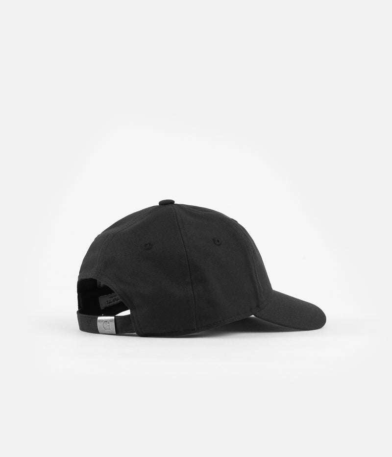 Carhartt Canvas Script Cap in Black and White