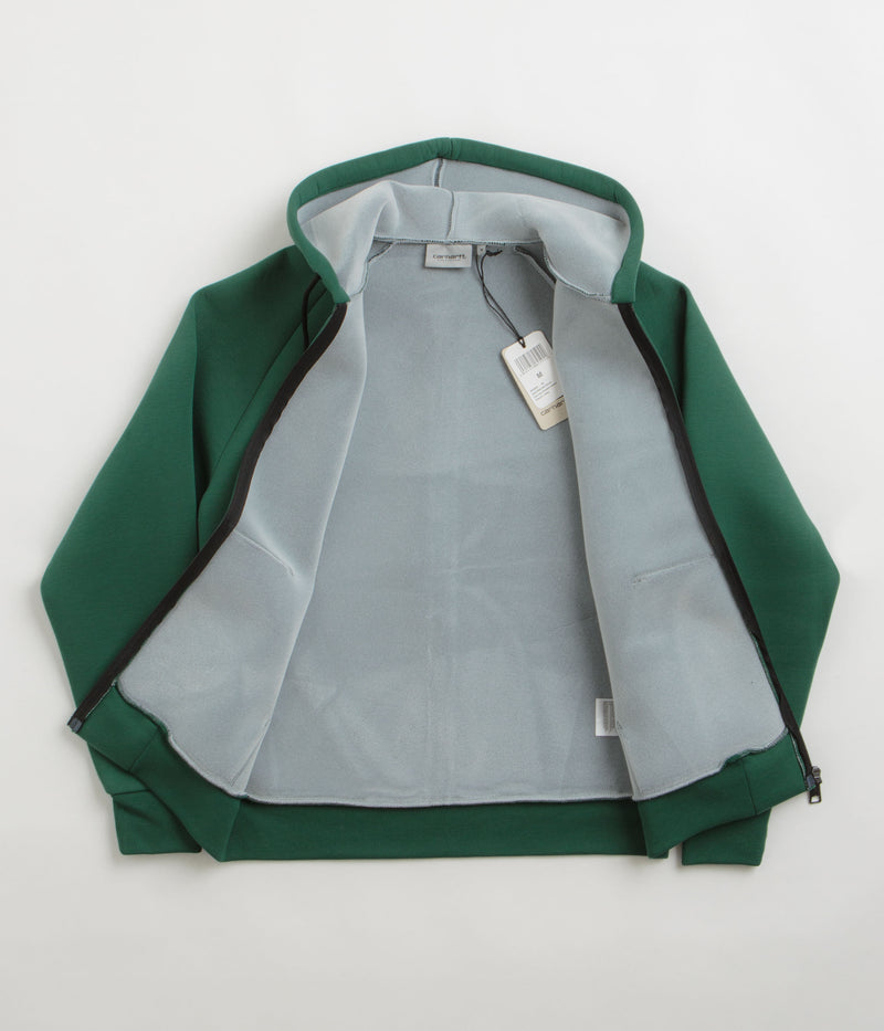 Carhartt Car-Lux Hooded Jacket in Chervil and Grey