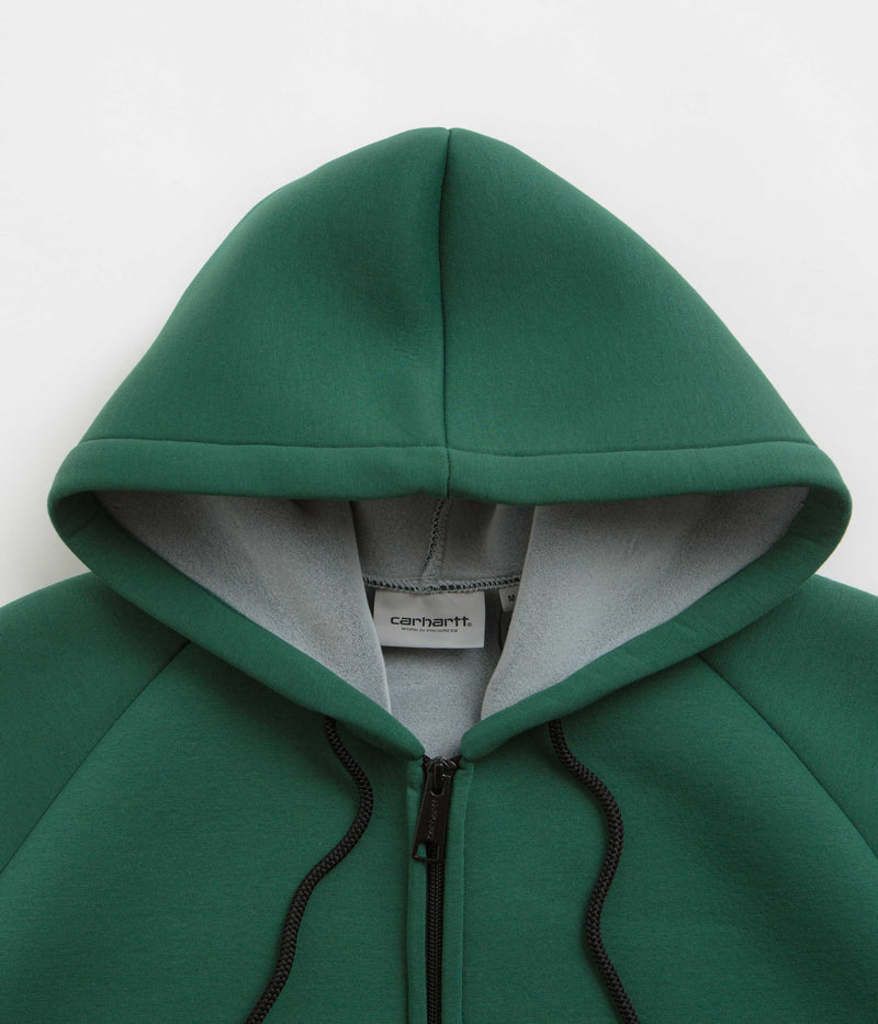 Carhartt Car-Lux Hooded Jacket in Chervil and Grey