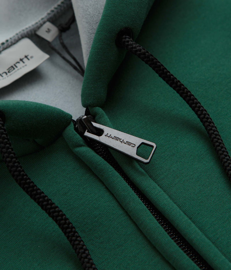 Carhartt Car-Lux Hooded Jacket in Chervil and Grey