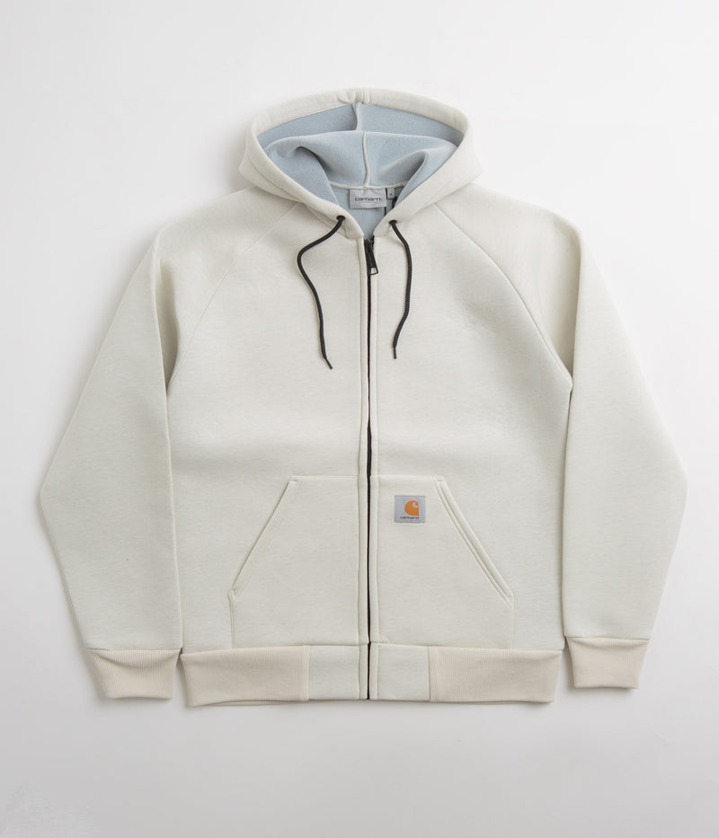 Carhartt Car-Lux Hooded Jacket in Salt and Grey