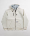 Carhartt Car-Lux Hooded Jacket in Salt and Grey