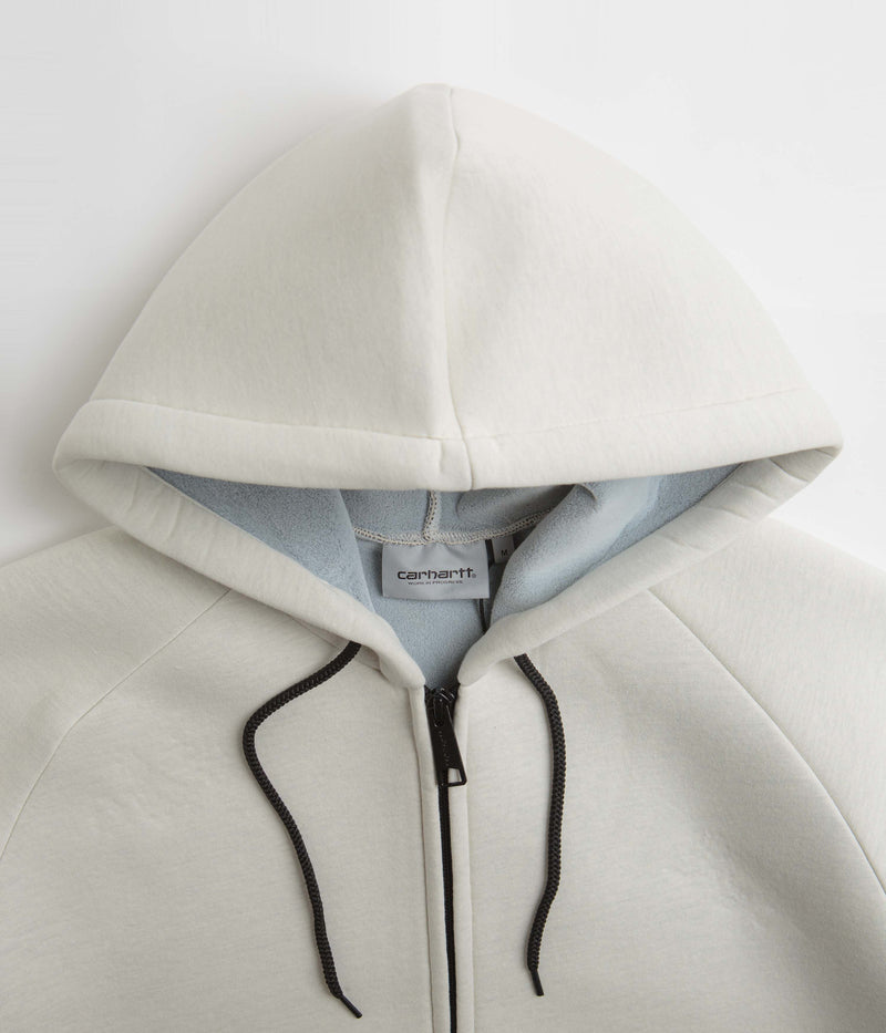 Carhartt Car-Lux Hooded Jacket in Salt and Grey