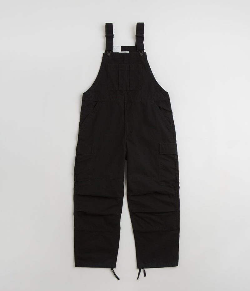 Carhartt Cargo Bib Overalls in Black