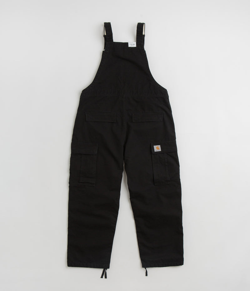 Carhartt Cargo Bib Overalls in Black