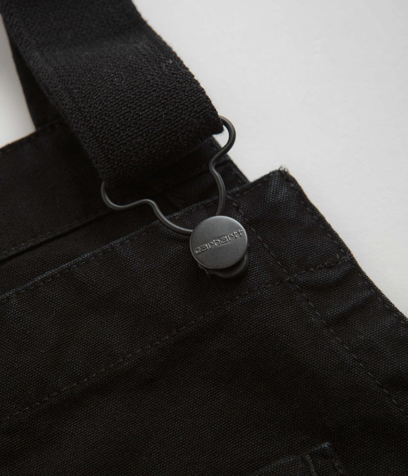 Carhartt Cargo Bib Overalls in Black