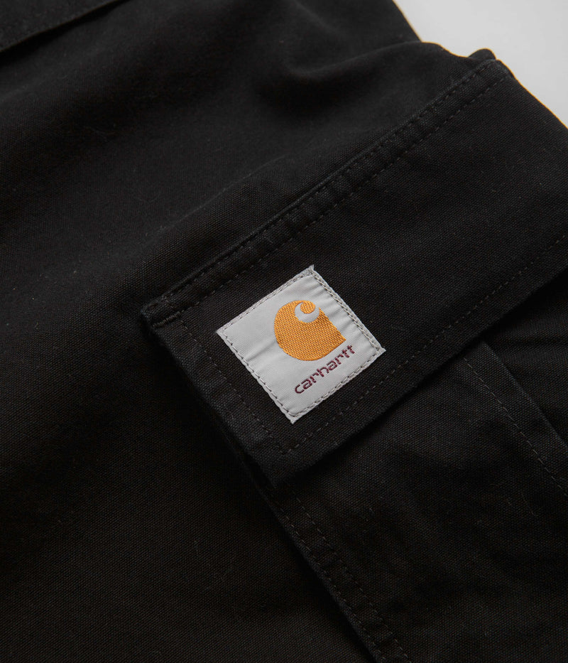 Carhartt Cargo Bib Overalls in Black