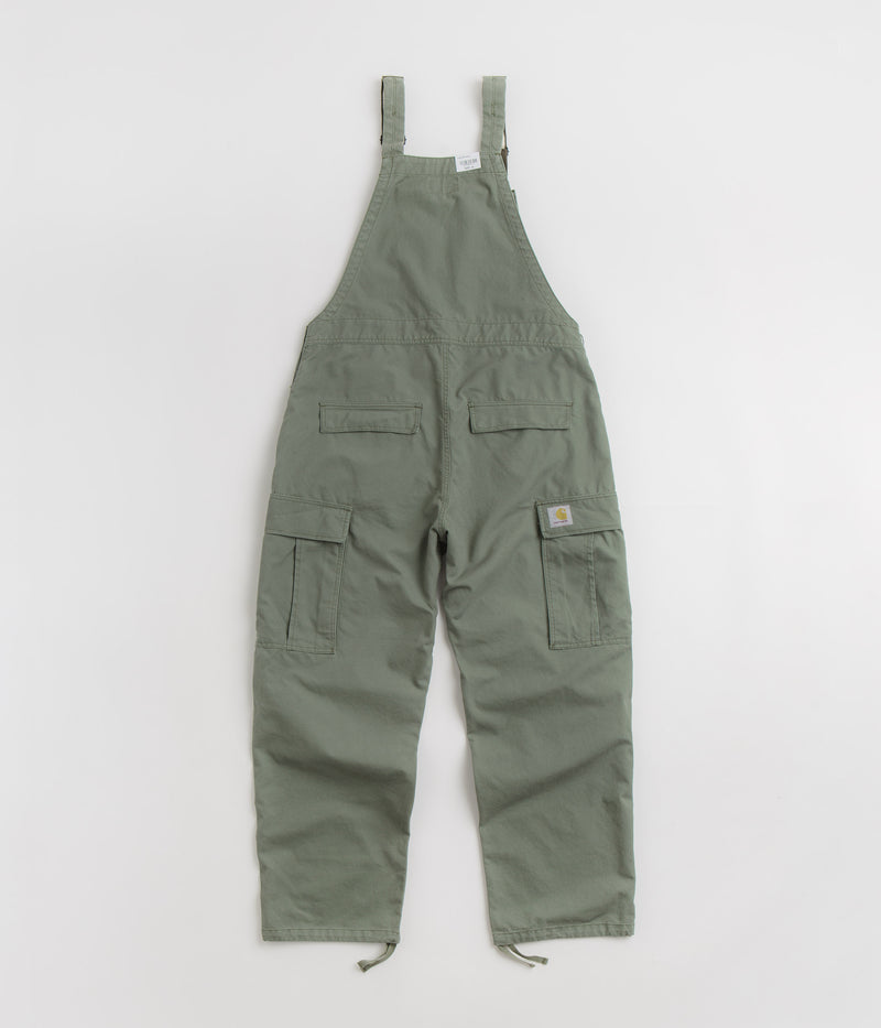 Carhartt Cargo Bib Overalls in Dollar Green