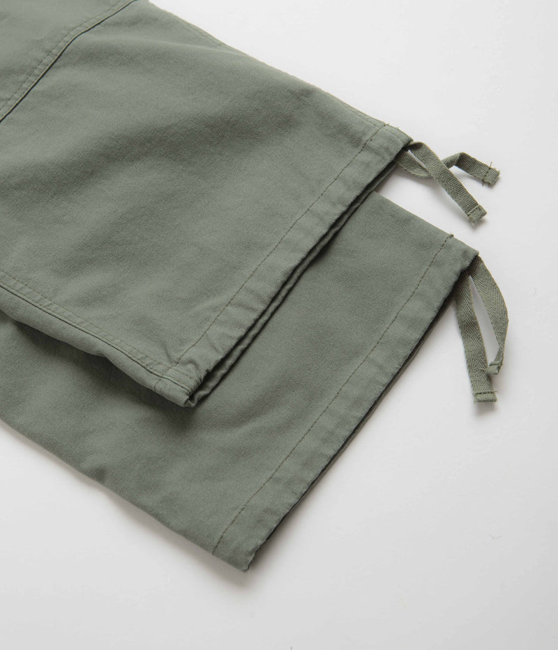 Carhartt Cargo Bib Overalls in Dollar Green