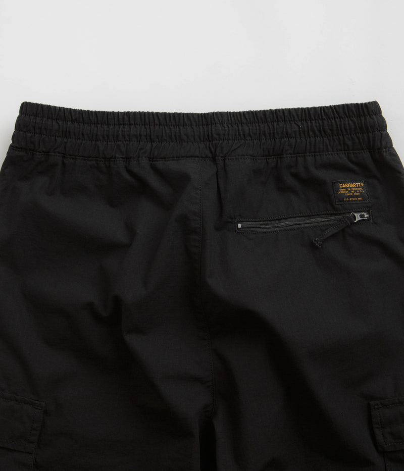 Carhartt Cargo Jogger in Black Rinsed