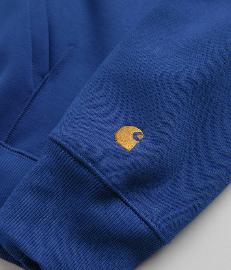 Carhartt Chase Hoodie in Acapulco and Gold