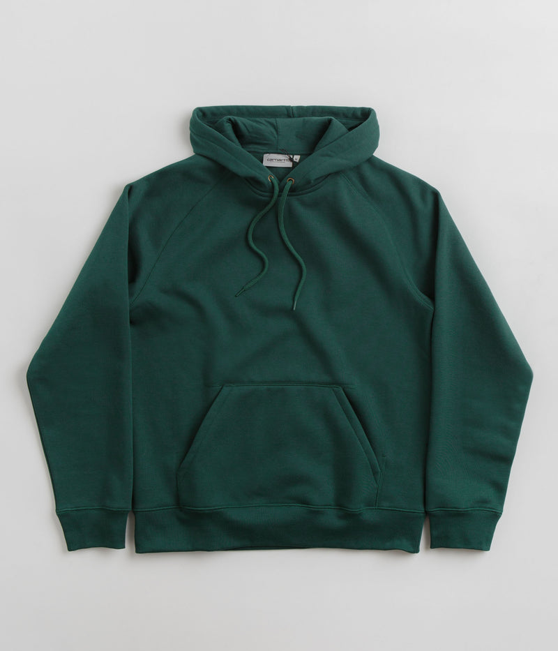 Carhartt Chase Hoodie in Chervil and Gold