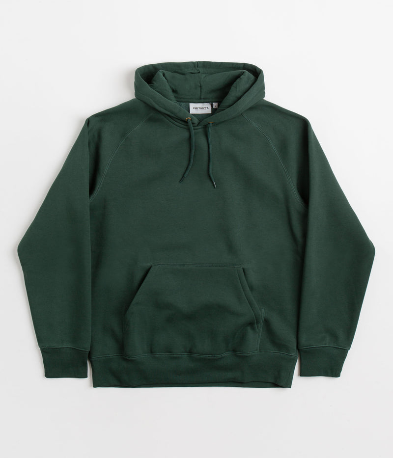Carhartt Chase Hoodie in Discovery Green and Gold