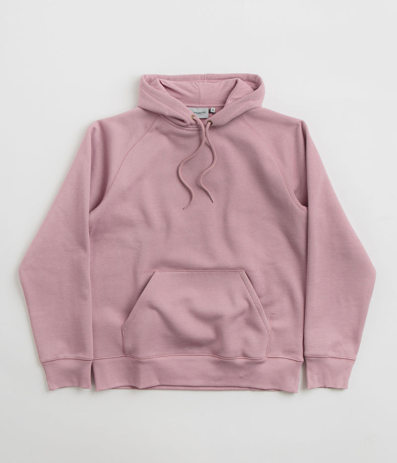 Carhartt Chase Hoodie in Glassy Pink and Gold