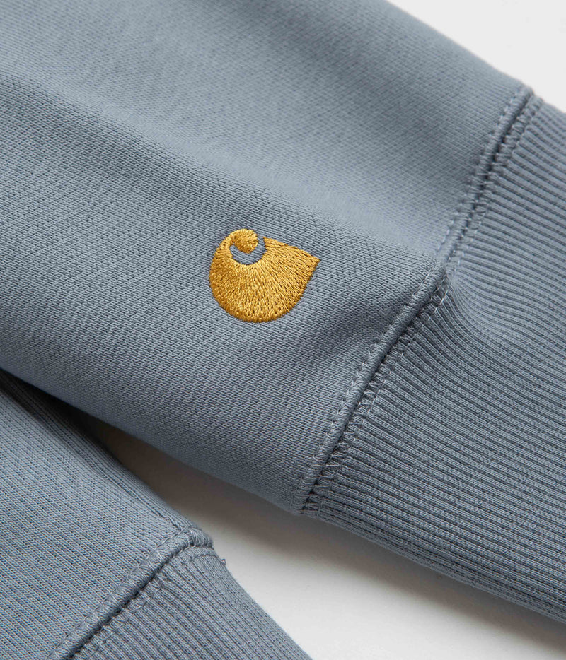 Carhartt Chase Hoodie in Mirror and Gold