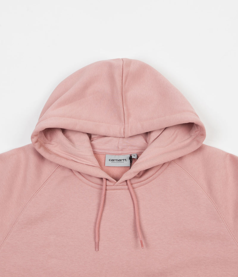 Carhartt Chase Hoodie in Soft Rose and Gold