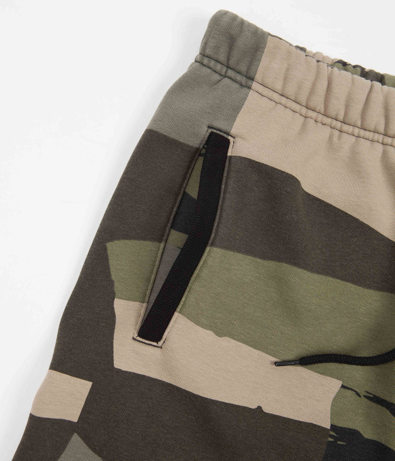 Carhartt Chase Shorts in Camo Mend and Gold