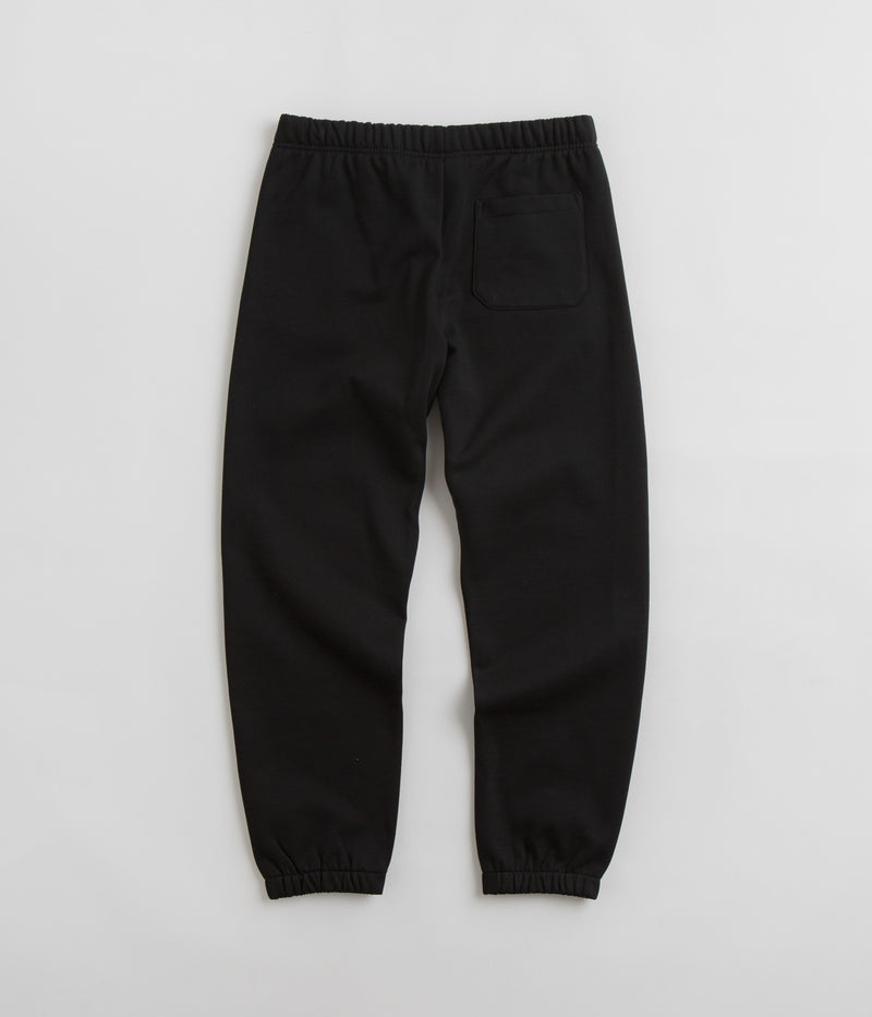 Carhartt Chase Sweatpants in Black and Gold / Black