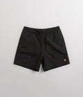 Carhartt Chase Swim Trunks in Black and Gold